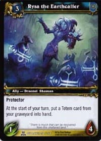 Rysa the Earthcaller - Servants of the Betrayer - WoW card