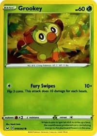 Grookey - 010/202 (Cosmos Holo) - Blister Exclusives - Pokemon card