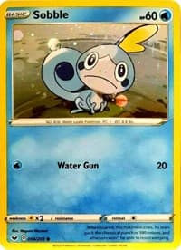 Sobble - 54/202 (Cosmos Holo) - Blister Exclusives - Pokemon card