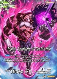Toppo // Toppo, Candidate of Destruction - Expansion Deck Box Set 12: Universe 11 Unison - Dragon Ball Super: Masters card