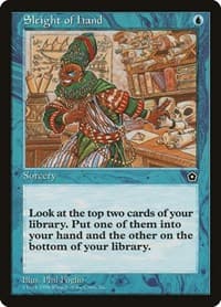 Sleight of Hand - Portal Second Age - Magic: The Gathering card