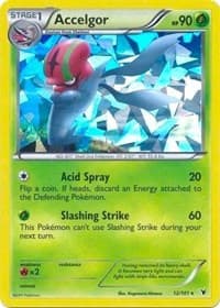 Accelgor - 12/101 (Cracked Ice Holo) - Deck Exclusives - Pokemon card