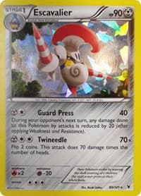 Escavalier - 80/101 (Cracked Ice Holo) - Deck Exclusives - Pokemon card