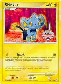 Shinx - 98/130 (City Championships) - Nintendo Promos - Pokemon card