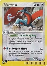 Salamence - 19/97 (e-League) [Winner] - Nintendo Promos - Pokemon card
