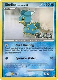 Shellos East Sea - 106/132 (Origins Game Fair 2008) - Nintendo Promos - Pokemon card