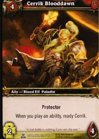 Cerrik Blooddawn - Servants of the Betrayer - WoW card