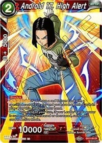 Android 17, High Alert - Expansion Deck Box Set 11: Universe 7 Unison - Dragon Ball Super: Masters card
