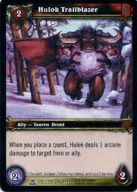 Hulok Trailblazer - Servants of the Betrayer - WoW card