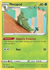 Metapod - SWSH02: Rebel Clash - Pokemon card