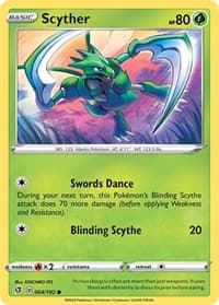 Scyther - SWSH02: Rebel Clash - Pokemon card