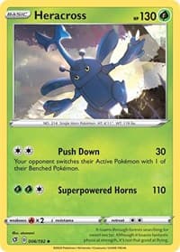 Heracross - SWSH02: Rebel Clash - Pokemon card