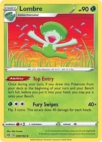 Lombre - SWSH02: Rebel Clash - Pokemon card