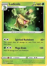Ludicolo - SWSH02: Rebel Clash - Pokemon card