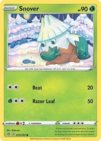 Snover - SWSH02: Rebel Clash - Pokemon card