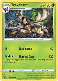 Trevenant - SWSH02: Rebel Clash - Pokemon card