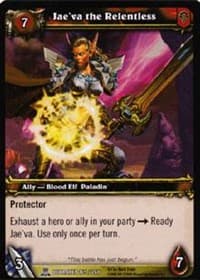 Jae'va the Relentless - Servants of the Betrayer - WoW card