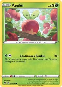 Applin (20) - SWSH02: Rebel Clash - Pokemon card