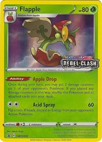 Flapple - SWSH022 (Prerelease) - SWSH: Sword & Shield Promo Cards - Pokemon card