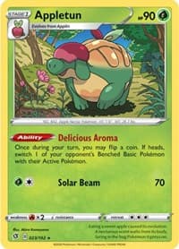 Appletun - SWSH02: Rebel Clash - Pokemon card