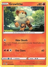 Growlithe - SWSH02: Rebel Clash - Pokemon card