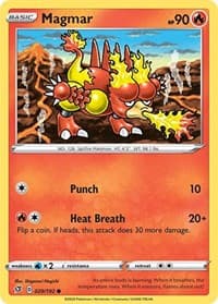 Magmar - SWSH02: Rebel Clash - Pokemon card