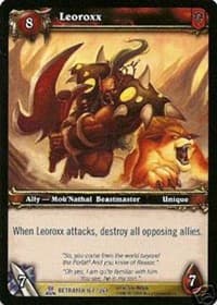 Leoroxx - Servants of the Betrayer - WoW card
