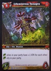Lifemistress Tanagra - Servants of the Betrayer - WoW card