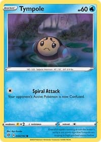 Tympole - SWSH02: Rebel Clash - Pokemon card