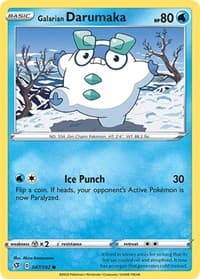 Galarian Darumaka - SWSH02: Rebel Clash - Pokemon card