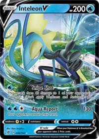 Inteleon V - SWSH02: Rebel Clash - Pokemon card