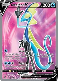 Inteleon V (Full Art) - SWSH02: Rebel Clash - Pokemon card