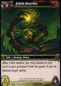 Lilith Smythe - Servants of the Betrayer - WoW card