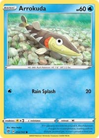 Arrokuda - SWSH02: Rebel Clash - Pokemon card