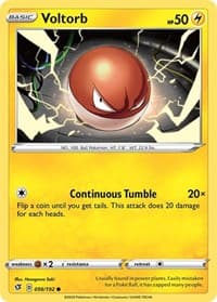 Voltorb - SWSH02: Rebel Clash - Pokemon card