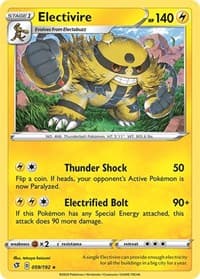 Electivire - SWSH02: Rebel Clash - Pokemon card