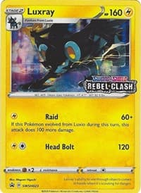 Luxray - SWSH023 (Prerelease) - SWSH: Sword & Shield Promo Cards - Pokemon card