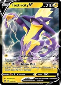 Toxtricity V - SWSH02: Rebel Clash - Pokemon card