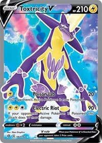 Toxtricity V (Full Art) - SWSH02: Rebel Clash - Pokemon card