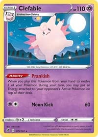Clefable - SWSH02: Rebel Clash - Pokemon card