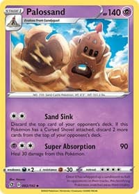 Palossand - SWSH02: Rebel Clash - Pokemon card