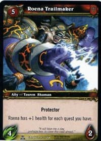 Roena Trailmaker - Servants of the Betrayer - WoW card
