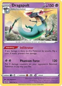 Dragapult - SWSH02: Rebel Clash - Pokemon card