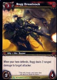 Rogg Dreadnock - Servants of the Betrayer - WoW card