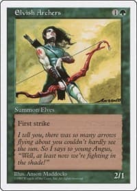 Elvish Archers - Fifth Edition - Magic: The Gathering card