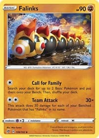 Falinks - SWSH02: Rebel Clash - Pokemon card