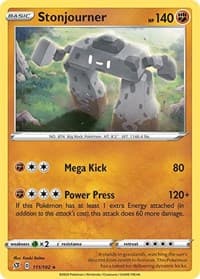 Stonjourner - SWSH02: Rebel Clash - Pokemon card