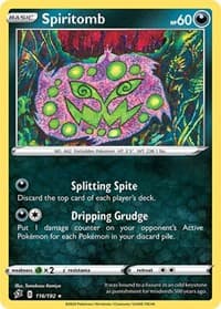 Spiritomb - SWSH02: Rebel Clash - Pokemon card