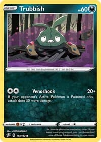 Trubbish - SWSH02: Rebel Clash - Pokemon card