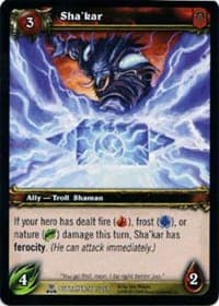 Sha'kar - Servants of the Betrayer - WoW card